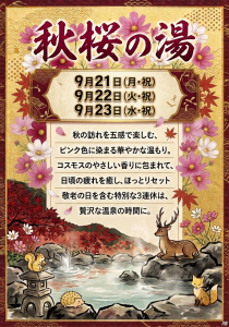 2609秋桜の湯